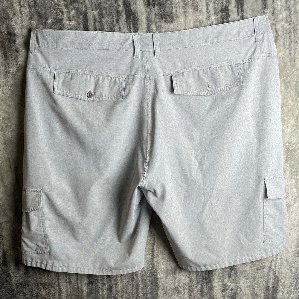 BKE Shorts With Pockets Mens 40 Gray Chino Standard Fit Stretch Casual 10 Inseam